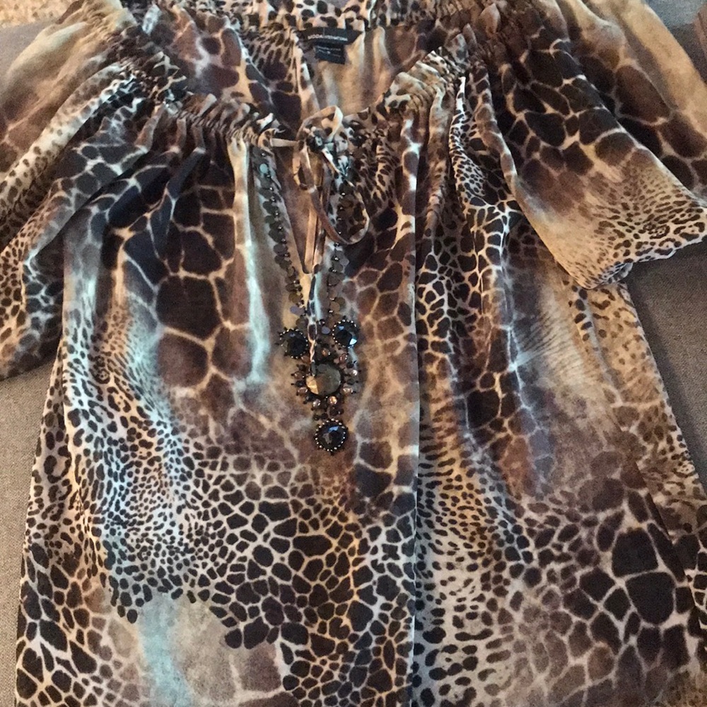 Victoria secret animal print top
